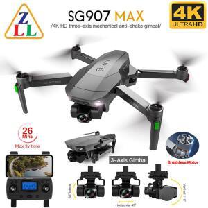 SG907 MAX GPS 전문 드론, 5G WiFi, EIS, 4K 카메라, 3 축 짐벌, 브러시리스 RC 쿼드콥터, FPV 드론