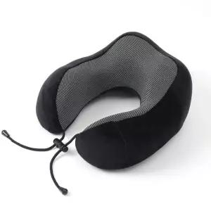 리브하우스 메모리폼 목베개 3종세트 검정 기내용베개 목쿠션 811717