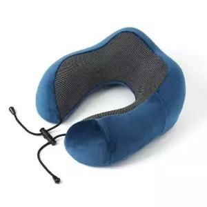 리브하우스 리크플 3종세트 여행용목쿠션 메모리폼 목베개 블루 811897