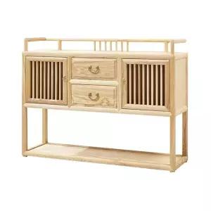 엔틱그릇장 미닫이 장식장 캐비닛 다기장 그릇장 홈카페장