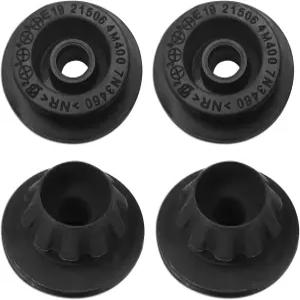 Lyxheth 4PCS 자동차 라디에이터 마운트 부싱 부품 고무 브래킷 알티마 무라노 패스파인더 퀘스트 로그에