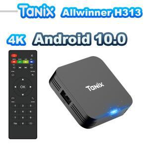 TANIX TX1 안드로이드 10.0 Allwinner H313 쿼드 코어 4K HDR 미니 게임 TV 스틱 Wifi 1G 8G 2G 스마트 박