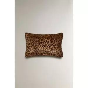 ZARA 자라 애니멀 프린트 쿠션 커버 - 표범 무늬 123229