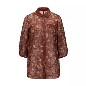 [롯데백화점]벨리시앙 셔츠 카라 쉬폰 자켓 JK3302