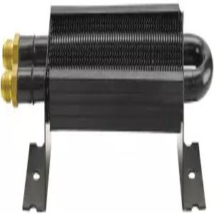 데랄 성능 유체 냉각기 7000 시리즈 2 패스 8.875 x 2.625 1.75 인치 튜브 타입 6 A N 남성 입구/출구