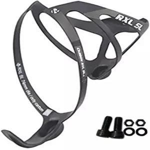 미국 재고 RXL SL 풀 카본 파이버 워터 컵 케이지 MTB 로드 바이크 자전거 물병 홀더 초경량 3K 광택 20g