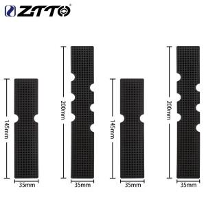ZTTO 도로 자전거 핸들 그립 패드 실리콘 충격 흡수기 인성 방진 랩 스트랩 내부 재사용 가능 매트