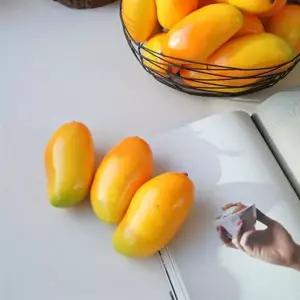 속이 꽉찬 망고 1P 모형음식 모형과일 미니어처