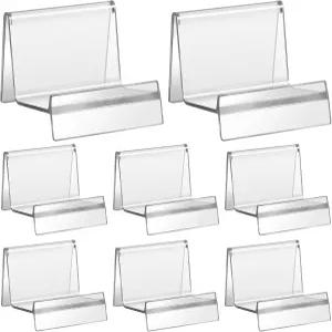 웨이샛 지갑 진열대 투명 아크릴 핸드백 스탠드 보석 옷장용 홀더 정리함 선반