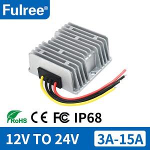 Fulree 스텝 업 부스트 파워 컨버터 DC 12 V to 24 V 3A 5A 8A 10A 볼트 전압 조정기 12Vdc