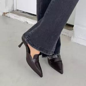 여자구두 구두 웨지힐 여성신발 토오픈 미들힐 샌들 oaY8+5LkG