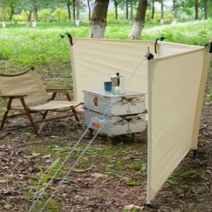 야외 가림막 캠핑 스크린 바람막이 방풍 윈드스크린 텐트 차양막 아웃도어 파라솔