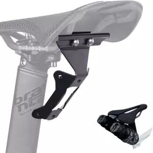 JINKEY 자전거 안장 물병 홀더 어댑터 MTB 도로 레일 케이지용 듀얼 알루미늄 합금 병 마운트 브래킷