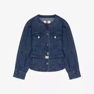 베스띠벨리 25S/S밴딩벨트라운드청재킷 BKJKC2127 DJ1237802