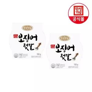 한성기업 한성젓갈 오징어젓갈 150g X 2개