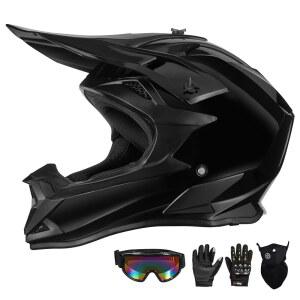 성인용 모토크로스 장갑 ATV 오토바이 고글 페이스 바이크 더트 오프로드 마스크 헬멧