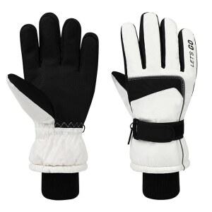 본호 겨울 스키 장갑 여성 남성 방수 터치스크린 추운 날씨 방풍 방지 따뜻한 눈 사이클링용