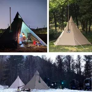 굴뚝쉘터 화목티피텐트 인디언난로텐트 방수 티피텐트 캠핑