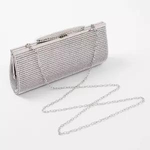 헤이든 핸드백 파티가방 클러치백실버 럭셔리 결혼식 [mB97433]