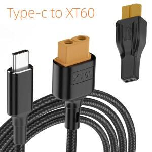 Type C to XT60 충전 툴킷RC 여성 PD 케이블 모델 20V/5A 에너지 100W 저장 어댑터 드론 USB