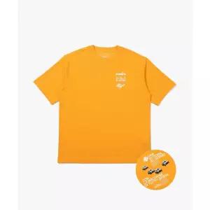 매장정품 diadora 디아도라 Diadora 알파로메오 카 레이스 반팔 티셔츠 ORANGE D4221LRS75ORS 1243384