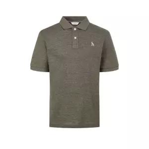 매장정품 HAZZYS 헤지스 [26SS] 남성 로고자수 면혼방 반팔 카라티셔츠 HZTS6B403K2 1375226