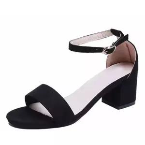 여성 페미닌 인기 발목 스트랩 펌프스힐 샌들 슈즈 DYW6+2lnW