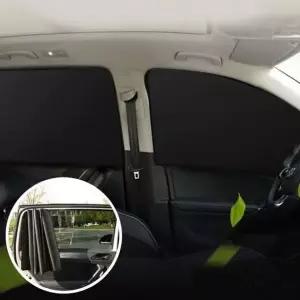 차량용 햇빛 가리개 자석 자동차 커튼 1열 2열