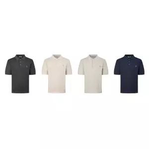 매장정품 HAZZYS 헤지스 [26SS][아이코닉]린넨 혼방 케이블 카라 니트 (HZSW6B553) C 1375801