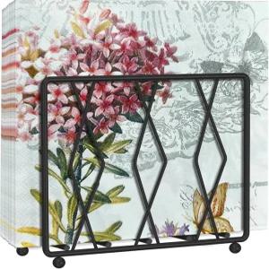 테이블용 LWSFF 냅킨 홀더 종이 및 주방 식탁용 모던 메탈 모든 객실 장식에 적합한 칵테일 업라이트