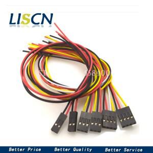 2.54 와이어 듀폰 라인 싱글 헤드 케이블 커넥터  PCB용 점퍼 1P2 3 4 5 6 7 8 9 10 핀  2.54mm  개