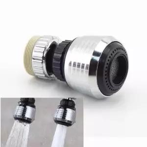 주방 수도꼭지 버블러 깍지 통풍기 절약 물 필터 욕실 가정용 샤워헤드 스프레이 3 가지 모드