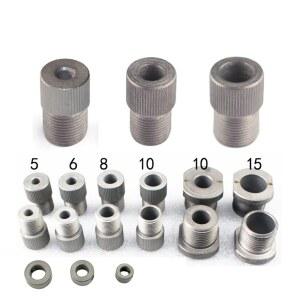 목공 펀처 액세서리 DOWELING 가이드 비트 3MM 드릴링 15MM 부싱 도구 JIG 목수 드릴 슬리브 HOLE 로케이터