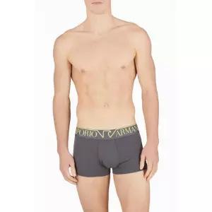 매장정품 EMPORIO ARMANI UNDERWEAR 엠포리오 아르마니 언더웨어 남성 이글 라인 로고 밴딩 드로즈 팬티 (0