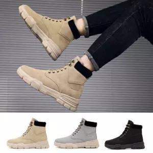 패션슈즈 통굽 코디 캐주얼 웰트 신발 스웨이드 발목부츠 로퍼 [m95AFAC]