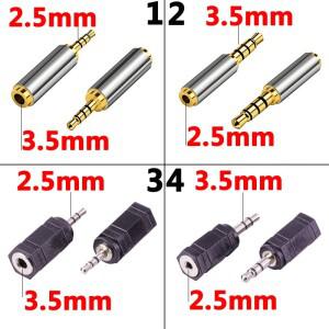 잭3.5mm ~ 오디오 어댑터 남성 여성 플러그 커넥터 Aux 스피커 케이블 용 스테레오 헤드폰 헤드셋 마이크