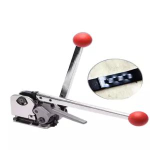 철밴드 결속기 무클립 철밴딩기 화물포장 밴딩 포장 수동 노끈 공압식