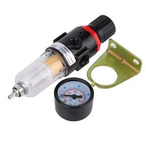 1/4인치 에어 컴프레서 필터 레귤레이터 수분 제거기 분리기 클리너 도구