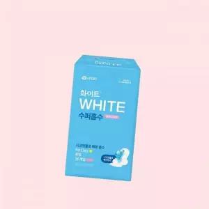 화이트 화이트 수퍼흡수 생리대 중형 36매 x 1EA 4605141