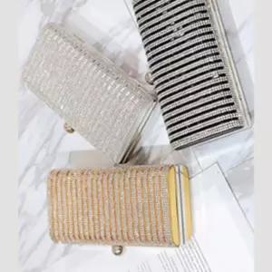 하객 패션 파티 큐빅 여성클러치백 럭셔리 드레스 데일리 결혼식  [mWACC903]