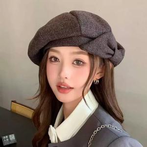 여성 개화기 모자 영국귀족 경성 복고풍 베레모 포토 웨딩 영국