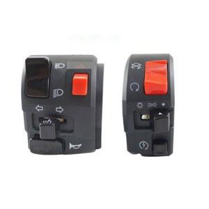 22MM 범용 오토바이 라이트 경적 전기 스위치 방향지시등 스타트 컨트롤러 핸들바 버튼 안개등