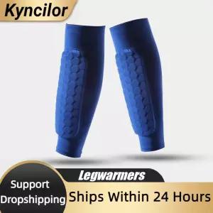 1 PC 다리 슬리브 신 가드 충격 방지 벌집 나일론 지원 양말 보호대 축구 장비 방패 스포츠 레깅스