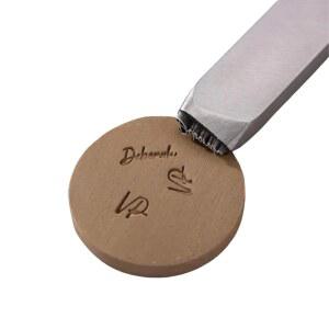 도자기용 맞춤 금속 스탬프 수제 시그니처 디자인 점토 강철 및 보석용 도구 도예가를 위한 선물