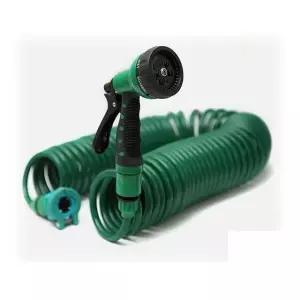 코일스프레이호스 세차호스 베란다 물청소 꼬임방지 7단 7.5m [m6E8482]