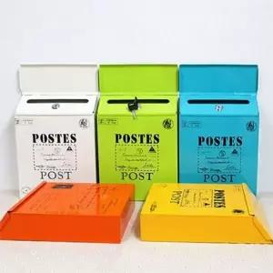 [콩심팥심]실내 우체통 벽걸이 인테리어 감성 우편물 보관함