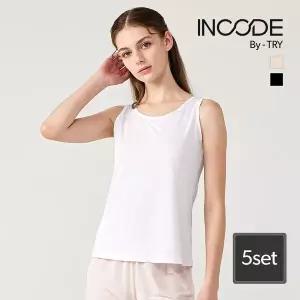 [NS홈쇼핑][인코드] 베이직 여성 순면 런닝 5매[35804178]