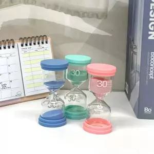 30분모래시계 마카롱 탁상 타이머 30분 모래시계