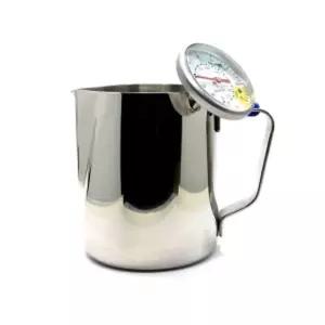 카페용품 온도계형스팀피처 스텐밀크저그 샤프밀크저그 600ml [m159E74]