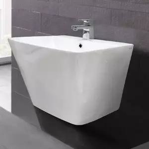 [콩심팥심]일체형 세면대 욕실 화장실 사각 세면기 HLDL5000